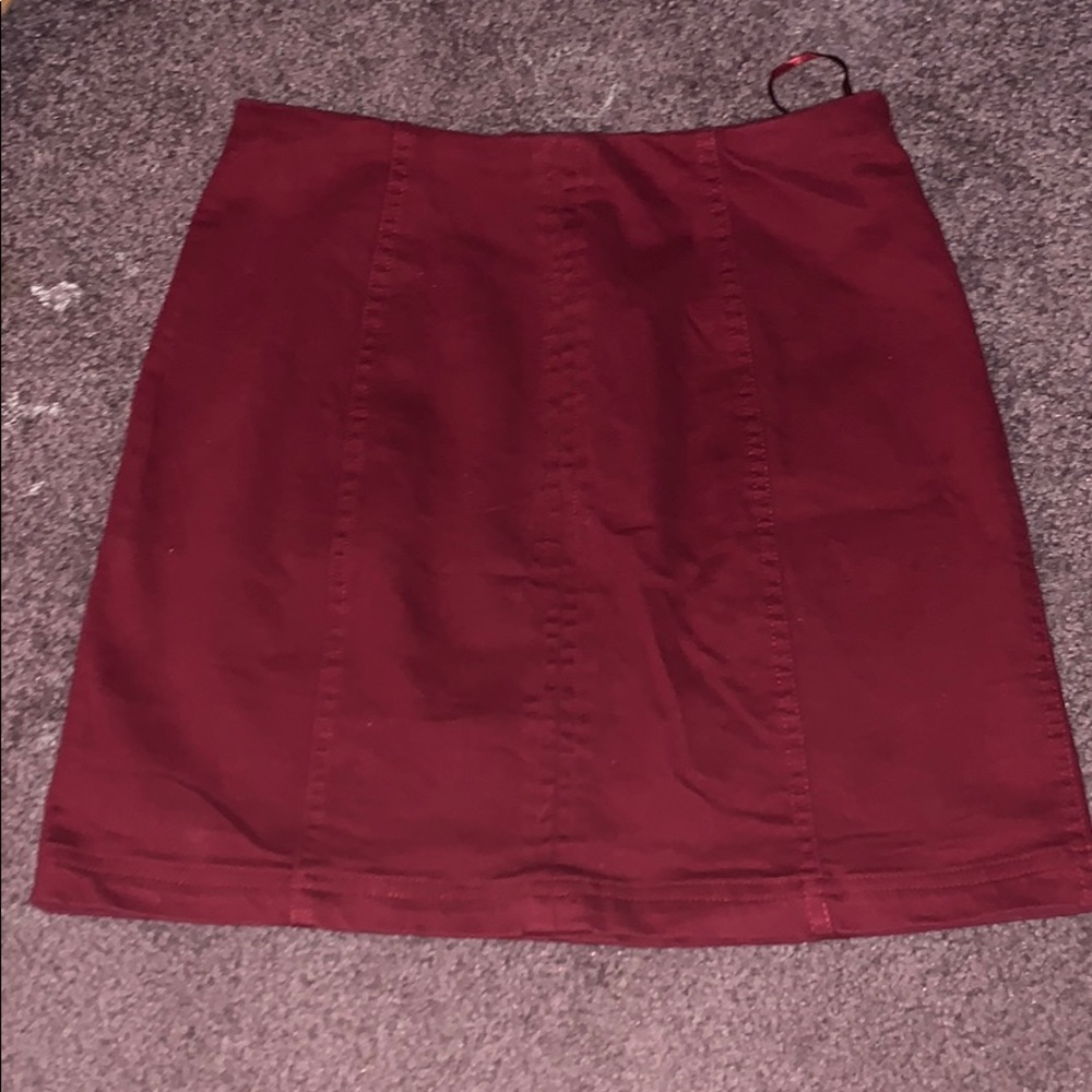 wild honey red skirt